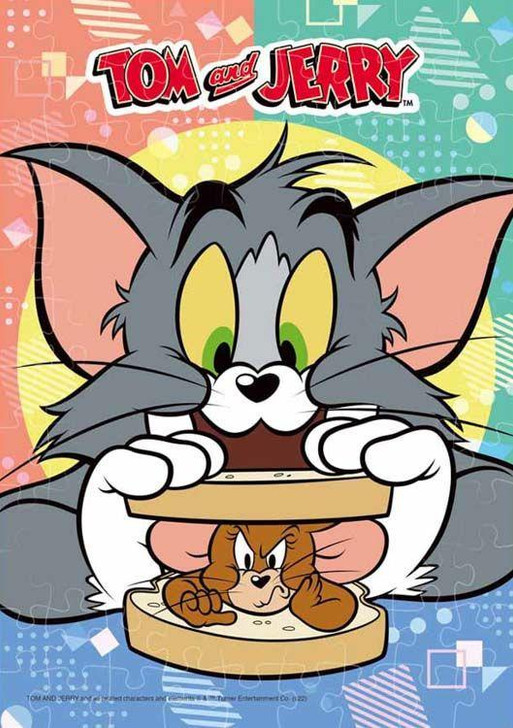  Tenyo B108-828 Jigsaw Puzzle Tom and Jerry Tom's Feast! (108 Pieces) 