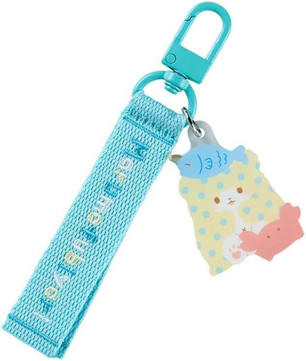 【mofumofu】Babpuri キーリング Sanrio Embroidered Keychain Marumofubiyori