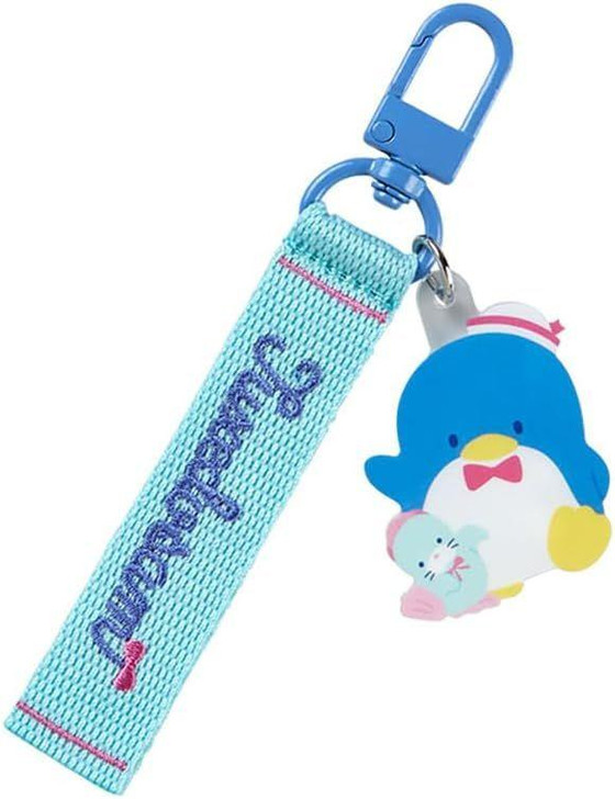  Sanrio Embroidered Keychain  Tuxedo Sam 