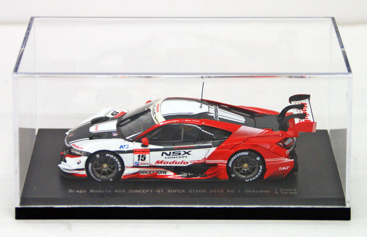 Ebbro 45270 Drago Modulo NSX CONCEPT-GT SUPER GT500 2015 Rd.1 Okayama No.15  1/43