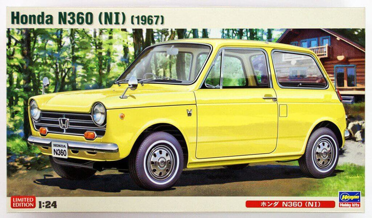 Hasegawa 20285 Honda N360 (N1) 1/24 Scale Kit - Plaza Japan