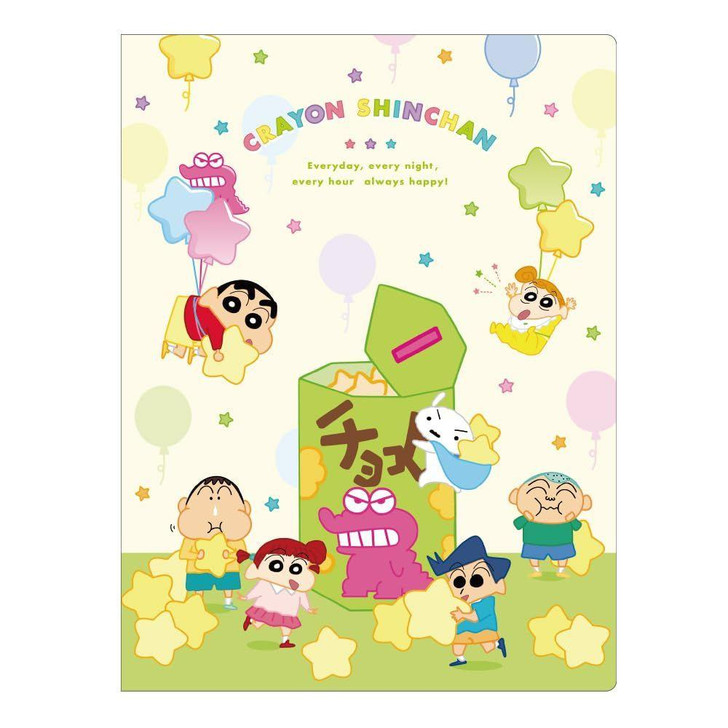  T's Factory Crayon Shin-Chan File Chocobi Transport Team (6 Pages) 