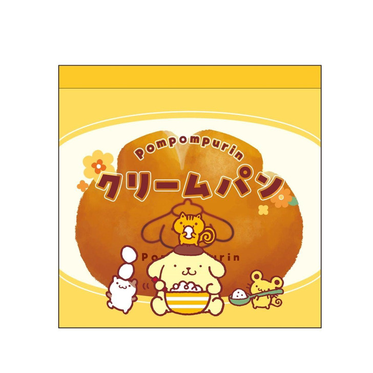  T's Factory Sanrio Layer Memo / Pom Pom Purin (Retro Bread Series) 