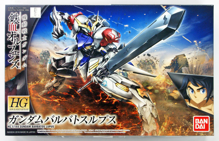 Bandai Iron-Blooded Orphans 021 Gundam BARBATOS LUPUS 1/144 scale kit (4573102554468)