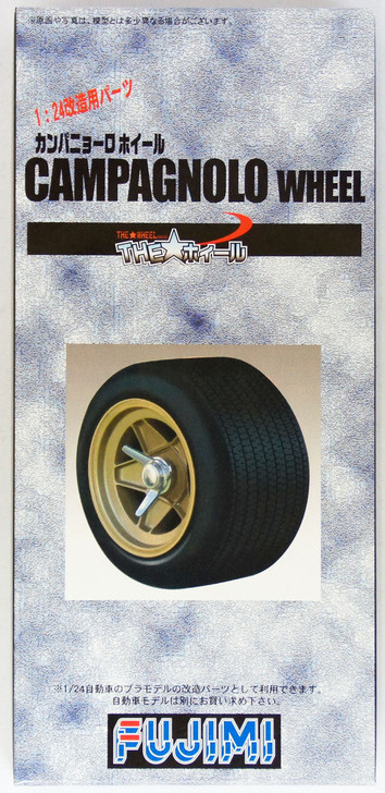 Fujimi TW23 Campagnolo Wheel & Tire Set 1/24 Scale Kit (4968728192925)