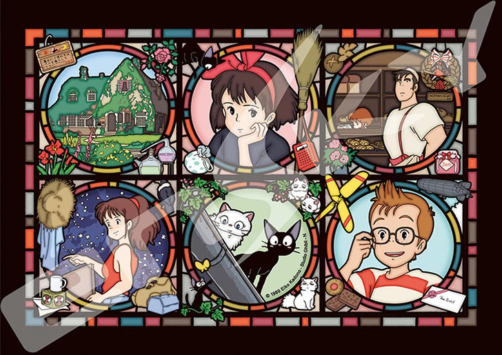 Ensky Art Crystal Jigsaw Puzzle 208-AC38 Kikis Delivery Ghibli (208 Pieces) (4970381192747)