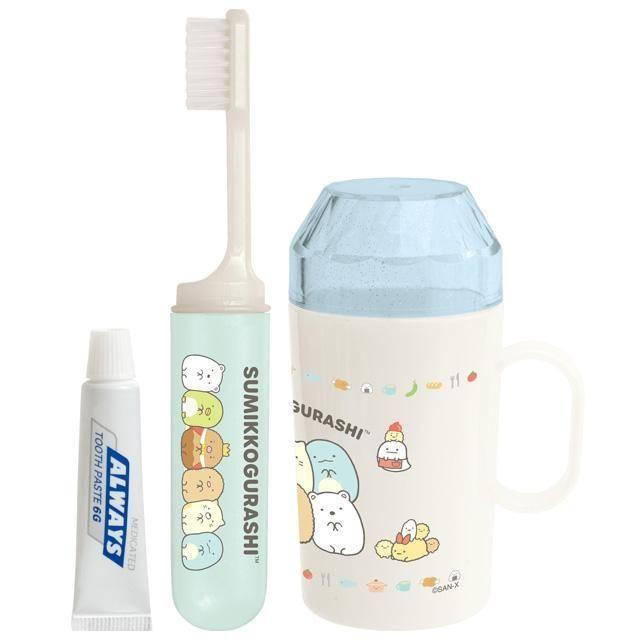 San-x Sumikko Gurashi Toothbrush Set White 