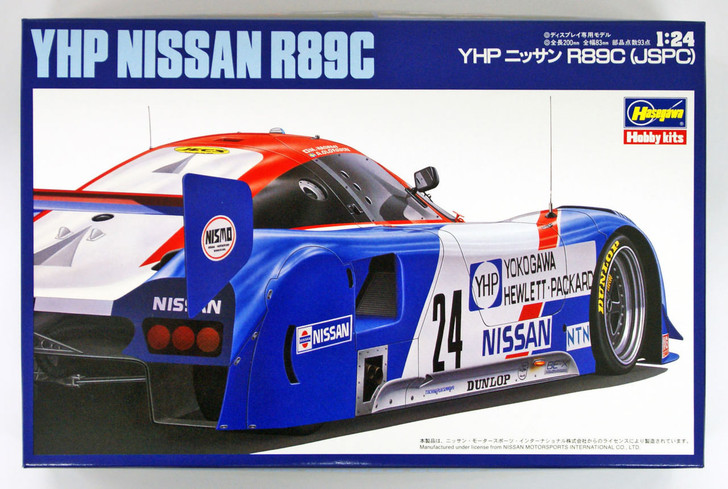 Hasegawa 20244 YHP Nissan R89C 1/24 Scale Kit (4967834202443)