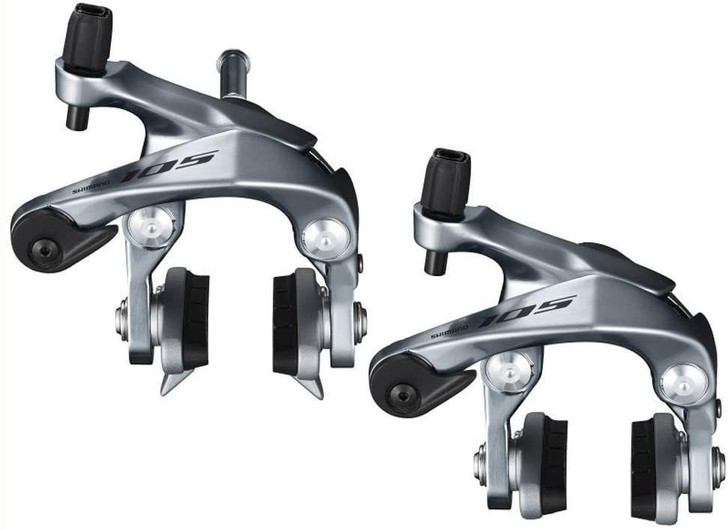 Shimano (Cycling) 105 BR-R7000 Brake Caliper Front/Rear SLR EV Dual Pivot Arch Size (51mm for 28C Tire) (Silver) IBRR7000A82S