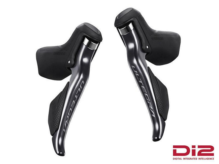 Shimano (Cycling) Ultegra Di2 ST-R8150 Shift/Brake Levers (Black) (Pair) (2 x 12 Speed) (Electronic/Wired)