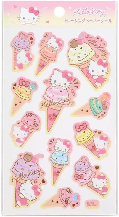  Sanrio Sticker Set Hello Kitty (Ice Cream Party) 