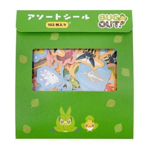 Pokemon Center Original Assorted Seals BUG OUT!
