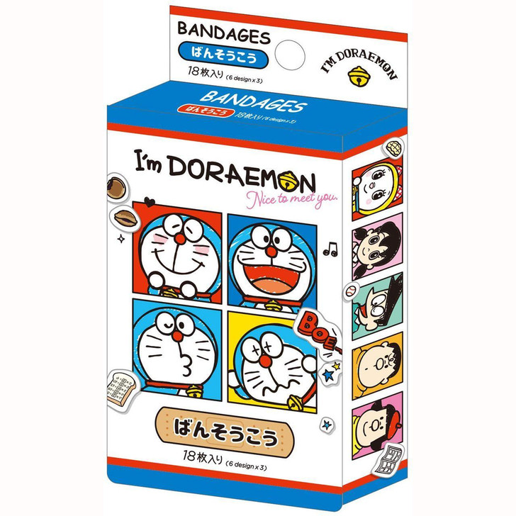  T's Factory I Am Doraemon Bandages Block 