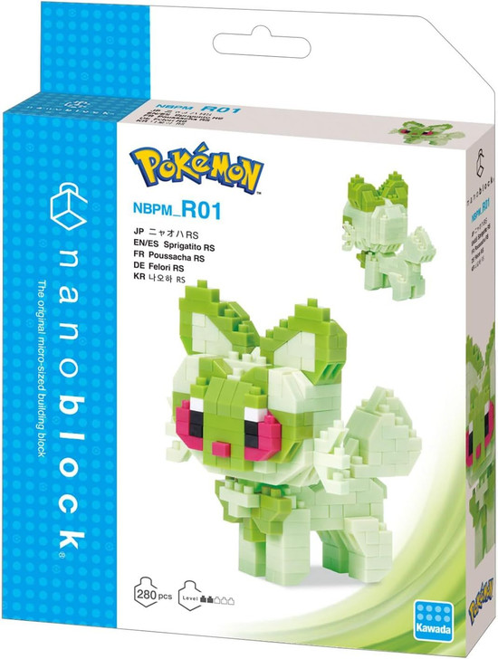 Nanoblock Pokemon Sprigatito