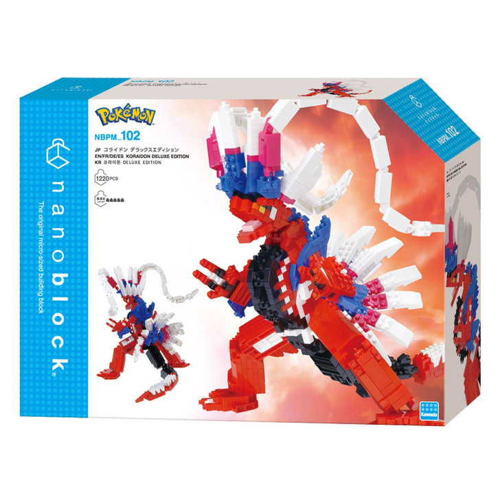 Nanoblock Pokemon Koraidon Deluxe Edition