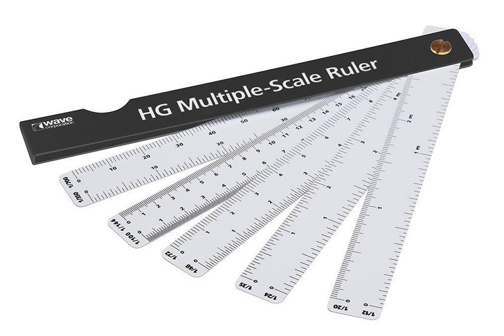  Wave HG Multiple-Scale Ruler 