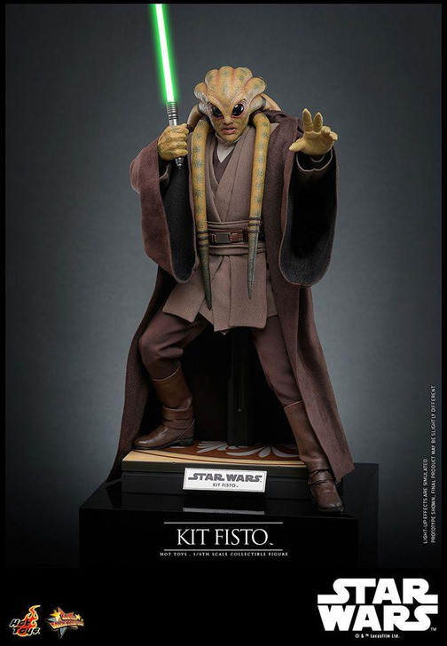 Movie Masterpiece 1/6 Fully Poseable Figure - Kit Fisto (Star Wars