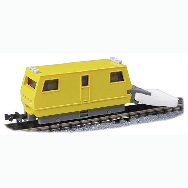 Tsugawa Yokou RCCN-03 Mop Type Track Cleaning Car NEW Mop-kun Towable  (T/Yellow) (N scale)