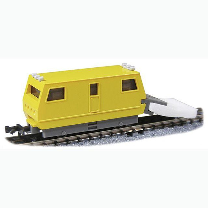  Tsugawa Yokou RCCN-03 Mop Type Track Cleaning Car NEW Mop-kun Towable (T/Yellow) (N scale) 