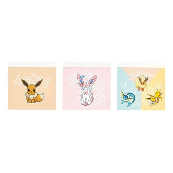 Pokemon Center Original Pokemon Center Mini Memo Set (Eevee Evolutions) 