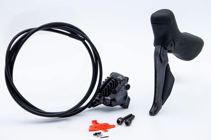 Shimano (Cycling) Shimano J-Kit Direct ST-R8170 (Left) BR-R8170 (Rear) Without Mount Bracket Included / Fixed Bolts X 2 (For Mount Thickness 25mm) Resin Pad With Fin Br