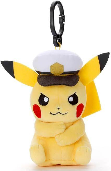  Takara Tomy Pokemon Sound Plush Doll Captain Pikachu 