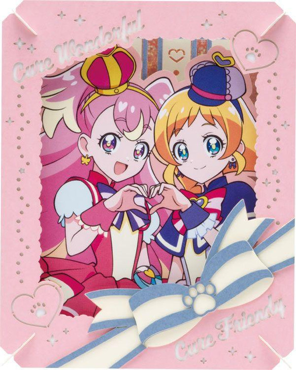  Ensky Paper Theater Pretty  Cure Wonderful / Cure Friendly 