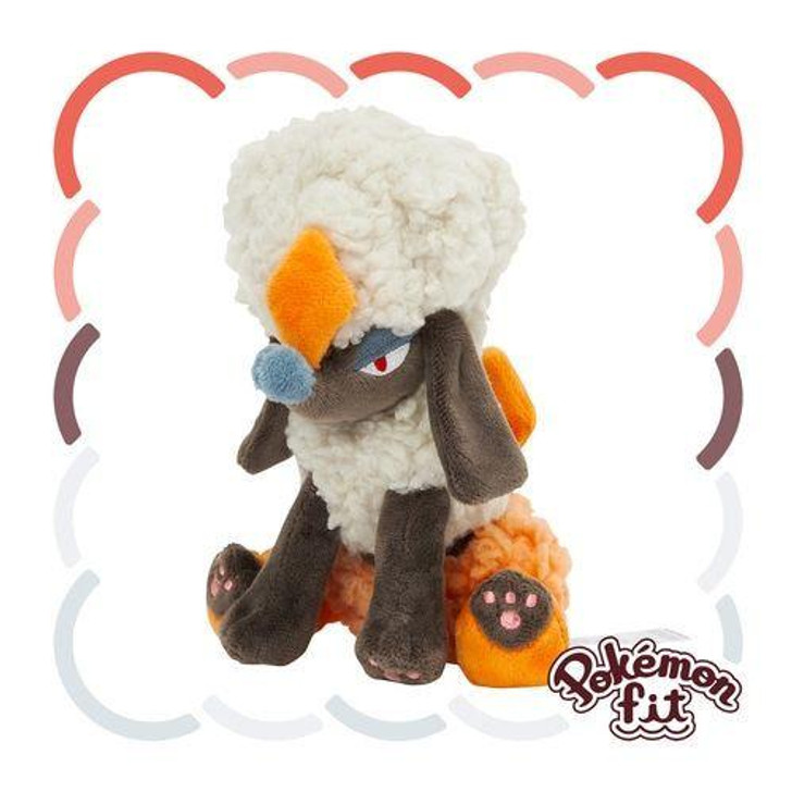 Pokemon Center Original 676 Plush Pokemon Fit Furfrou (Diamond Cut)