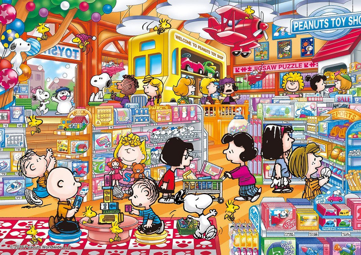 Apollo-sha Jigsaw Puzzle 41-741 Peanuts Snoopy Toy Shop (108 Pieces) (4905096417410)