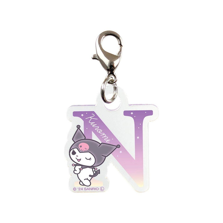 T's Factory Sanrio Minito Initial Charm Kuromi / N 