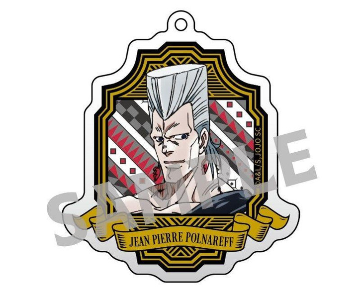  Medicos TV Anime ''Jojo's Bizarre Adventure: Stardust Crusaders'' Acrylic Keychain [RE] Jean Pierre Polnareff 