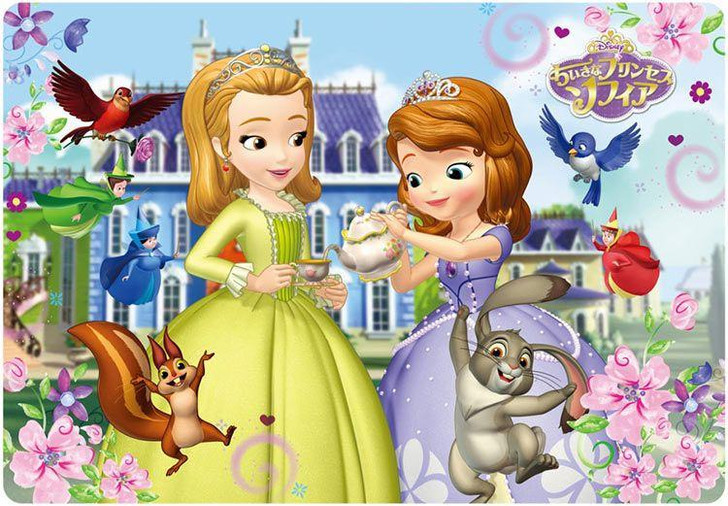  Tenyo DC60-107 Jigsaw Puzzle Disney Sofia The First Tea Time (60 Pieces) 