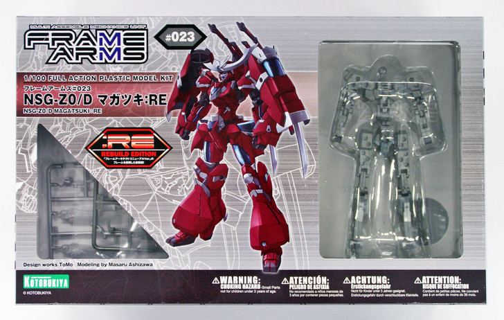 Kotobukiya FA062 Frame Arms NSG-Z0/D Magatsuki :RE 1/100 Scale Kit (4934054108442)
