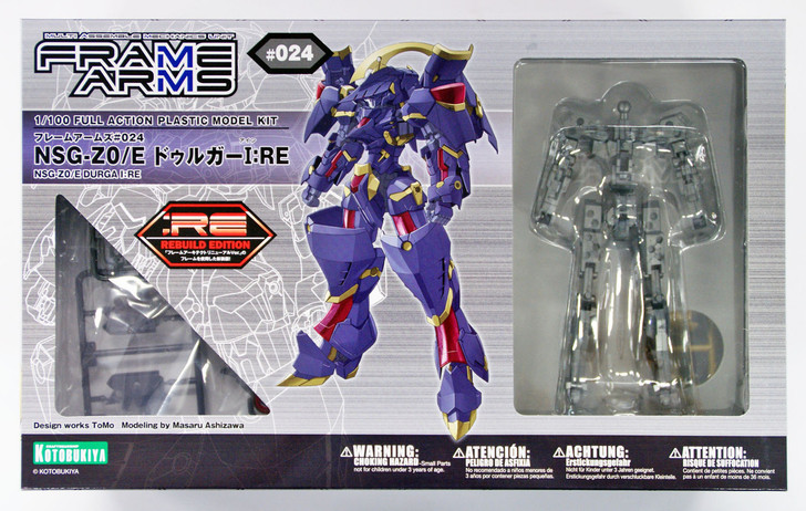 Kotobukiya FA063 Frame Arms NSG-Z0/E Durga I:RE 1/100 Scale Kit (4934054108459)