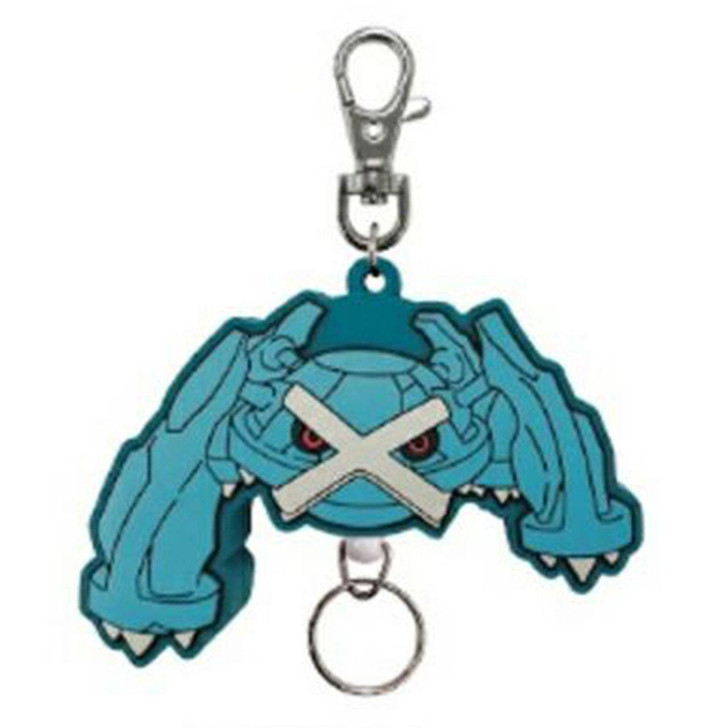 SK Japan Pocket Monster Rubber Reel Key Holder Metagross