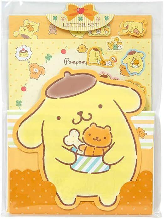 Sanrio Fun-Shape Letter Set Pom Pom Purin