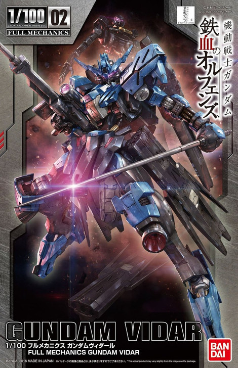 Bandai Iron-Blooded Orphans Full Mechanics Gundam Vidar 1/100 Scale Kit