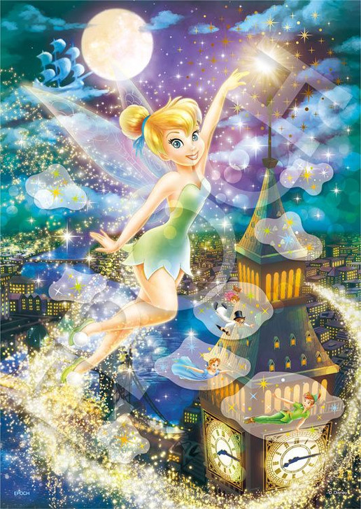 Epoch 72-406 Jigsaw Puzzle Disney Peter Pan  - 'Fairy Magic' (108 Pieces)