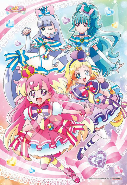 Ensky 108-L900 Jigsaw Puzzle Pretty Cure - The Power of Bonds! (108 Pieces)