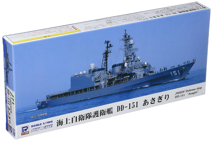 Pit-Road Skywave J-71 JMSDF Defense Ship DD-151 Asagiri 1/700 Scale Kit (4986470018188)