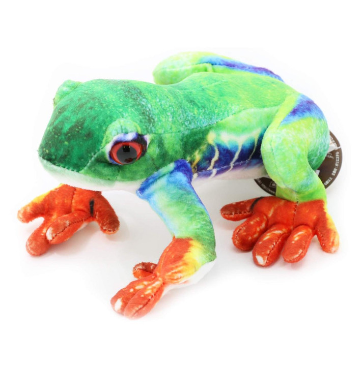  Taiyo Sangyo Wildography Plush  Red-Eyed Tree Frog 