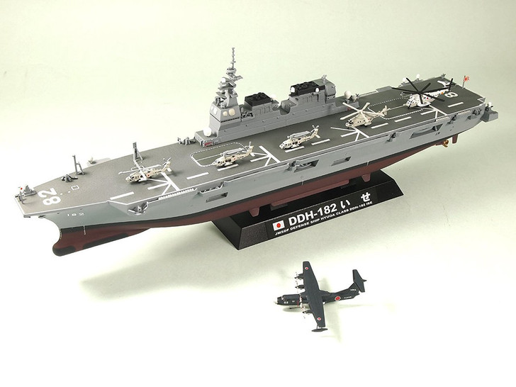 Pit-Road Skywave JP-06 JMSDF Helicopter Equipped Defender DDH-182 Ise 1/700 (4986470016344)