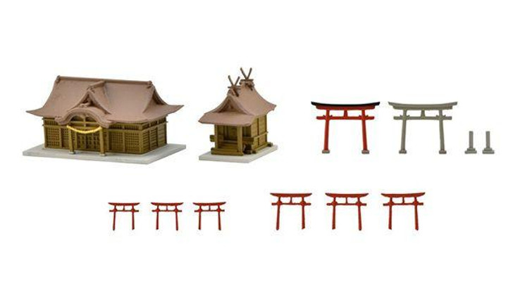  Tomytec (Komono 144) Distant View Material Shrine/Torii (Non-scale) 