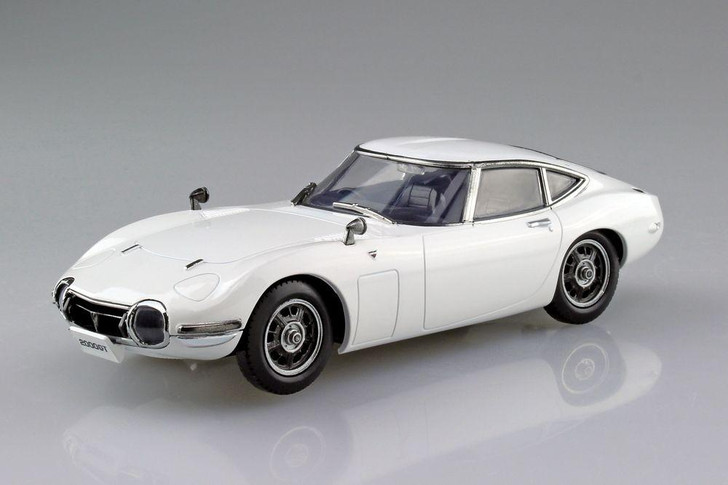  Aoshima 1/32 TOYOTA 2000GT (Pegasus White) Plastic Model (Snap Kit) 
