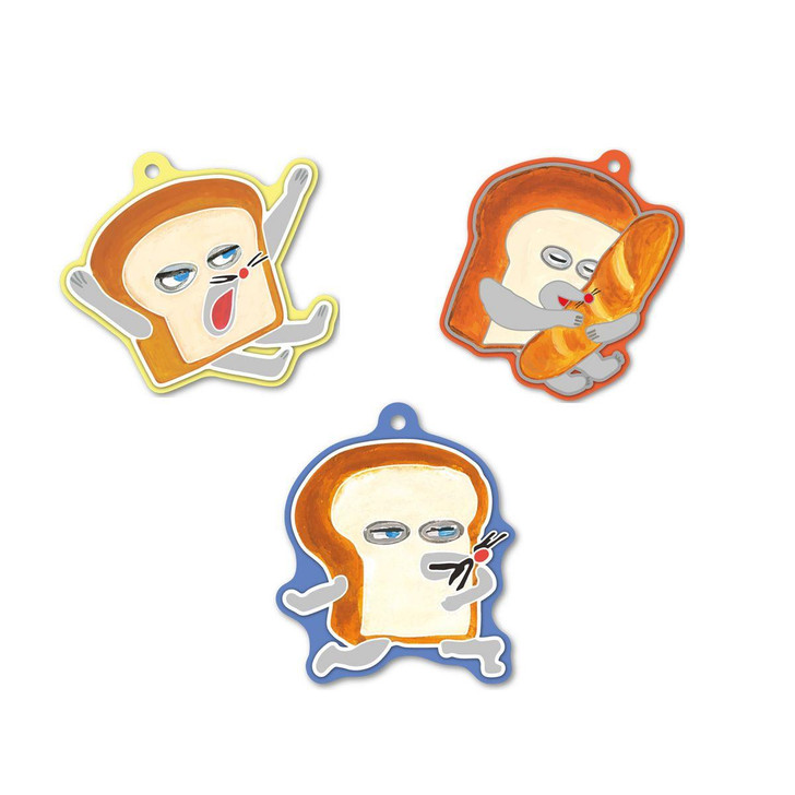  Bandai Candy Pandorobo Rubber Mascot Collection 12pcs Box 