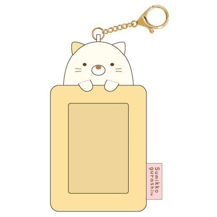  TCP Sumikko Gurashi Fluffy Photo Key Chain Cat 