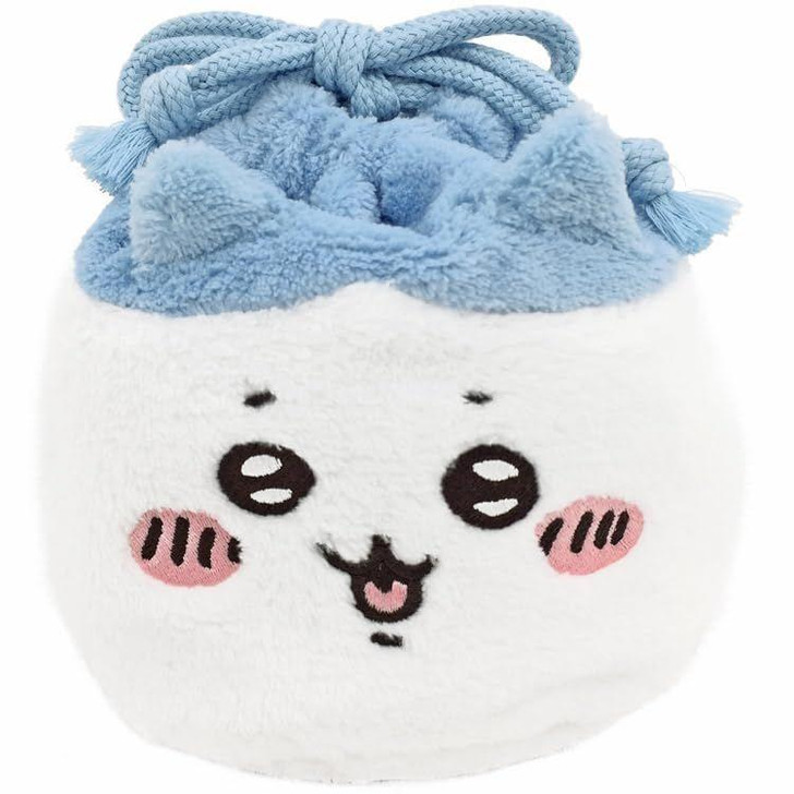  Marimocraft Chiikawa Face Drawstring Pouch Hachiware 