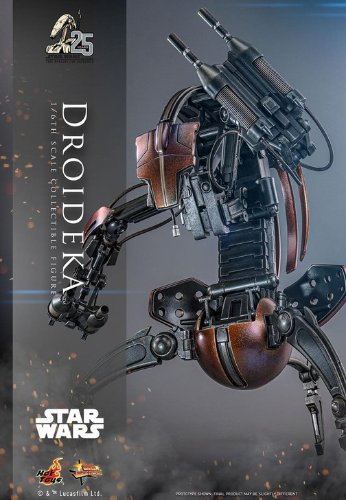 Movie Masterpiece 1/6 Scale Fully Poseable Figure Droideka (Star