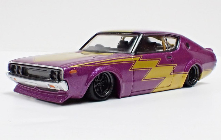  Aoshima Grachan Vol.15 Kenmary GT-R 1973 (KPGC110) BoostGear Custom Color (W/out Base) 
