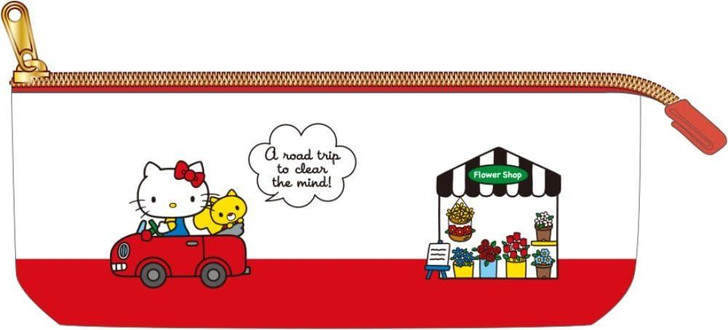  T's Factory Sanrio Slim 3P Boat-Shaped Pouch Drive 